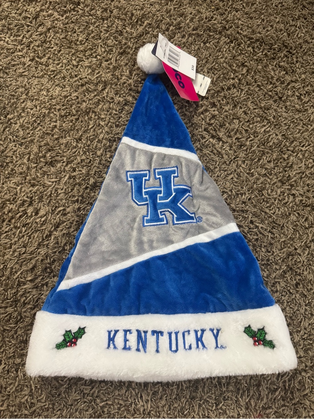 Kentucky  Holiday Hat - Blue & White